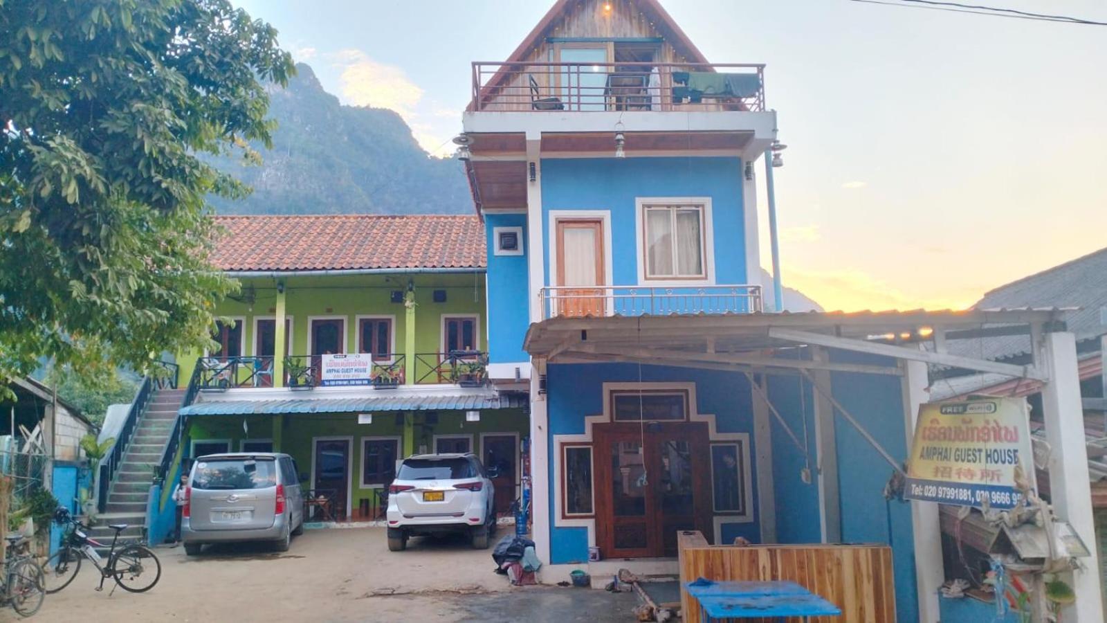 Amphai Guest House Nongkhiaw المظهر الخارجي الصورة
